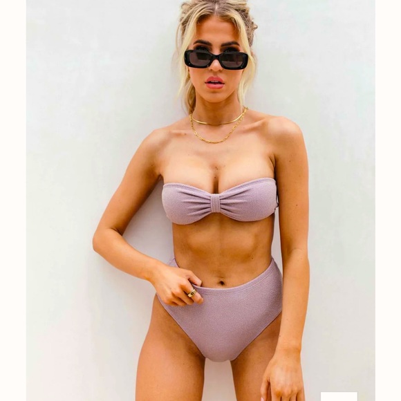 Two Piece High Waisted Swimsuit - Picture 1 of 2